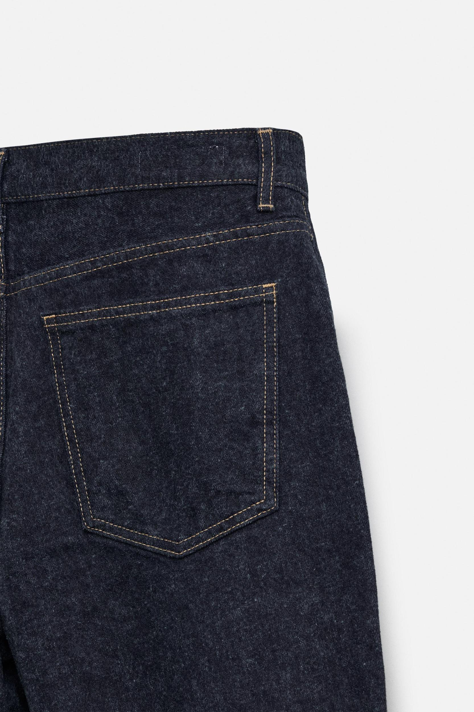 BRUSHED STRAIGHT FIT JEANS Product Image