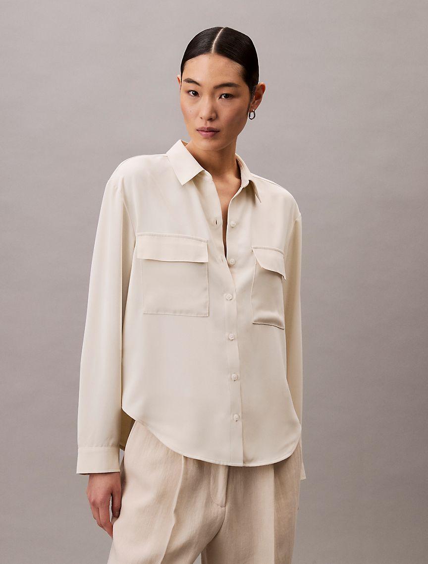 Relaxed Button-Down Utility Shirt Product Image