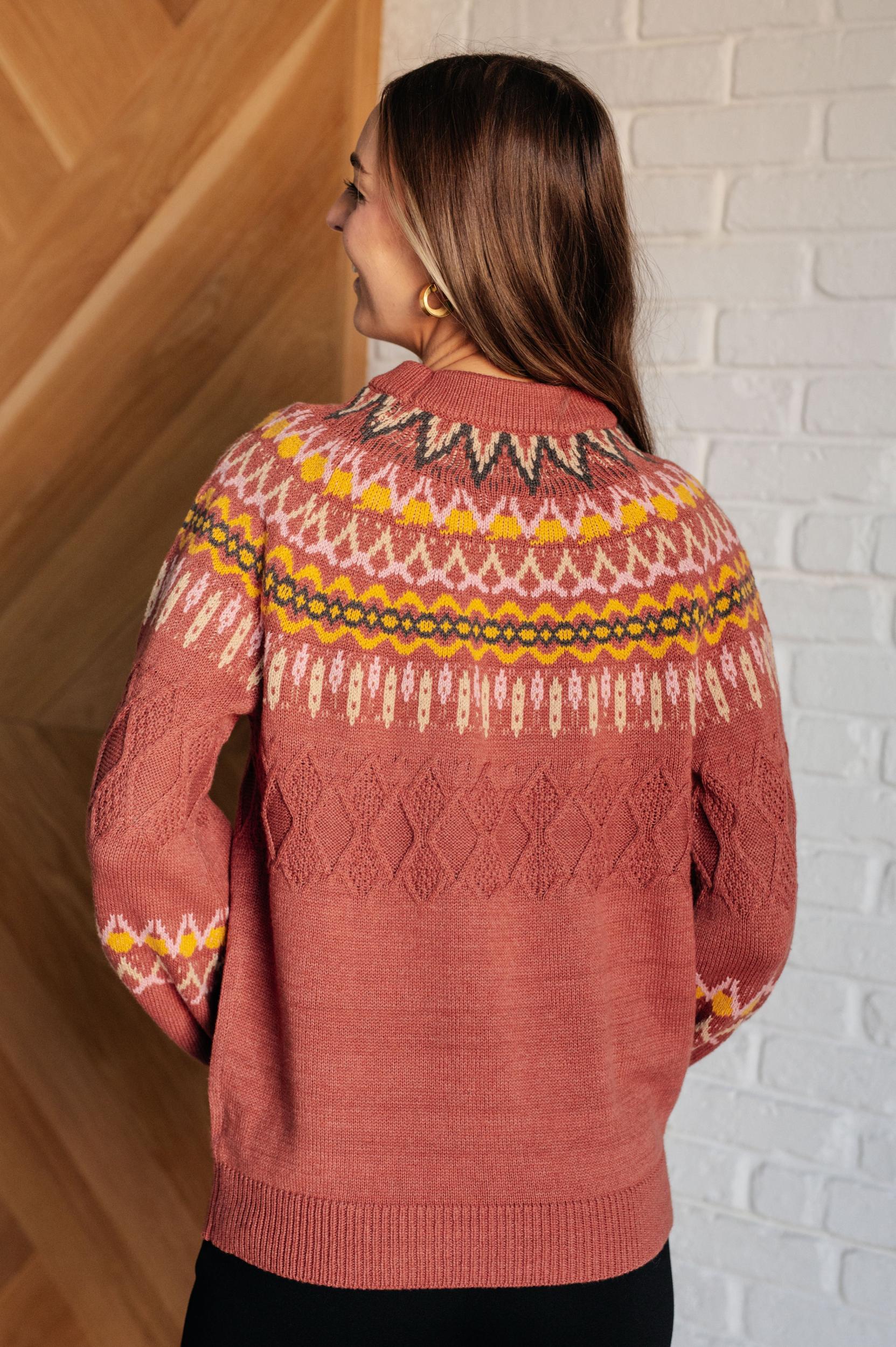 Cozy Chalet Fair Isle Sweater (Online Exclusive) Product Image