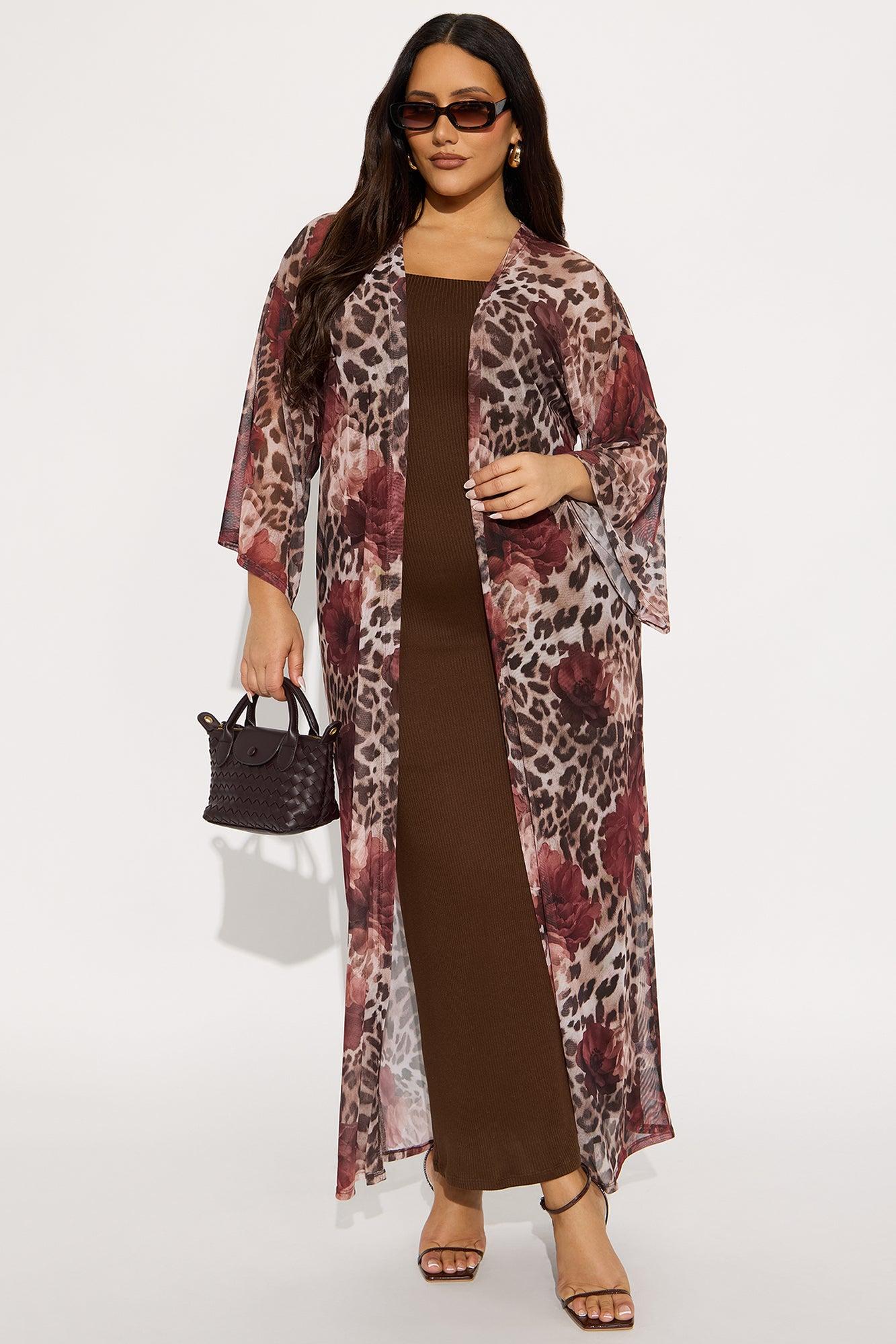 Paloma 2 Piece Maxi Dress - Brown/combo Female Product Image