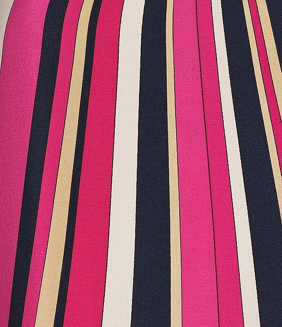 Trina Turk Jalani Printed Silk Boat Neck Dolman Sleeve Caftan Maxi Dress Product Image