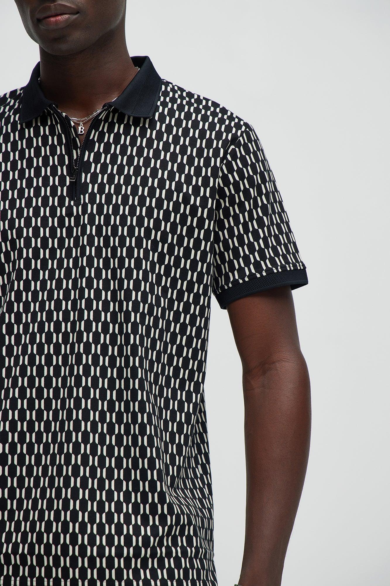 Interlocked Polo - Black Product Image