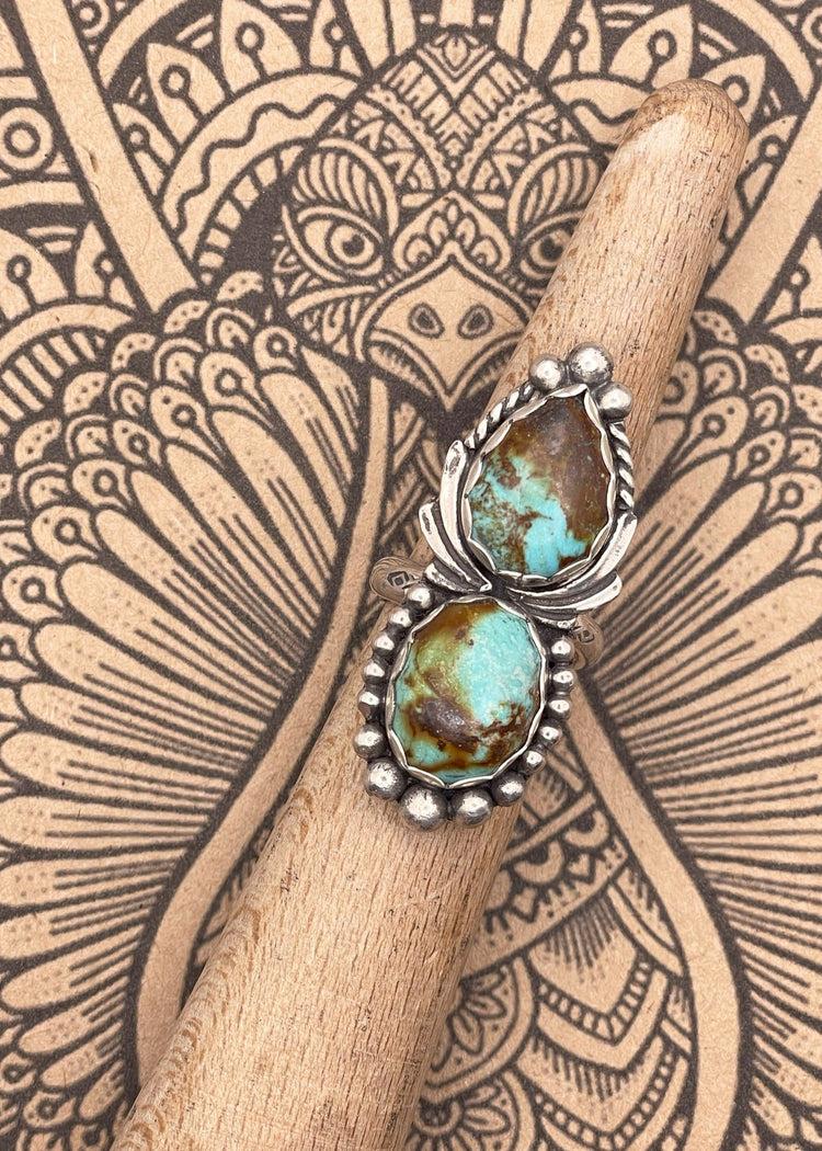 Sterling Silver Turquoise Statement Ring Product Image