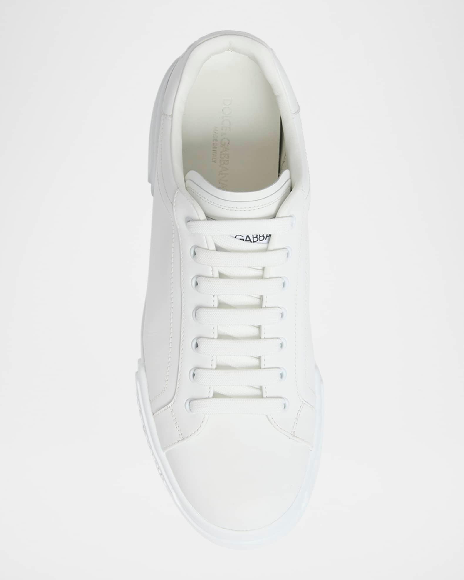 Men's Portofino Calfskin Low-Top Sneakers Product Image