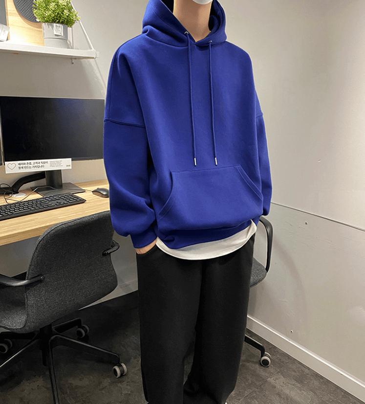 RT No. 3163 BLUE HOODIE Product Image