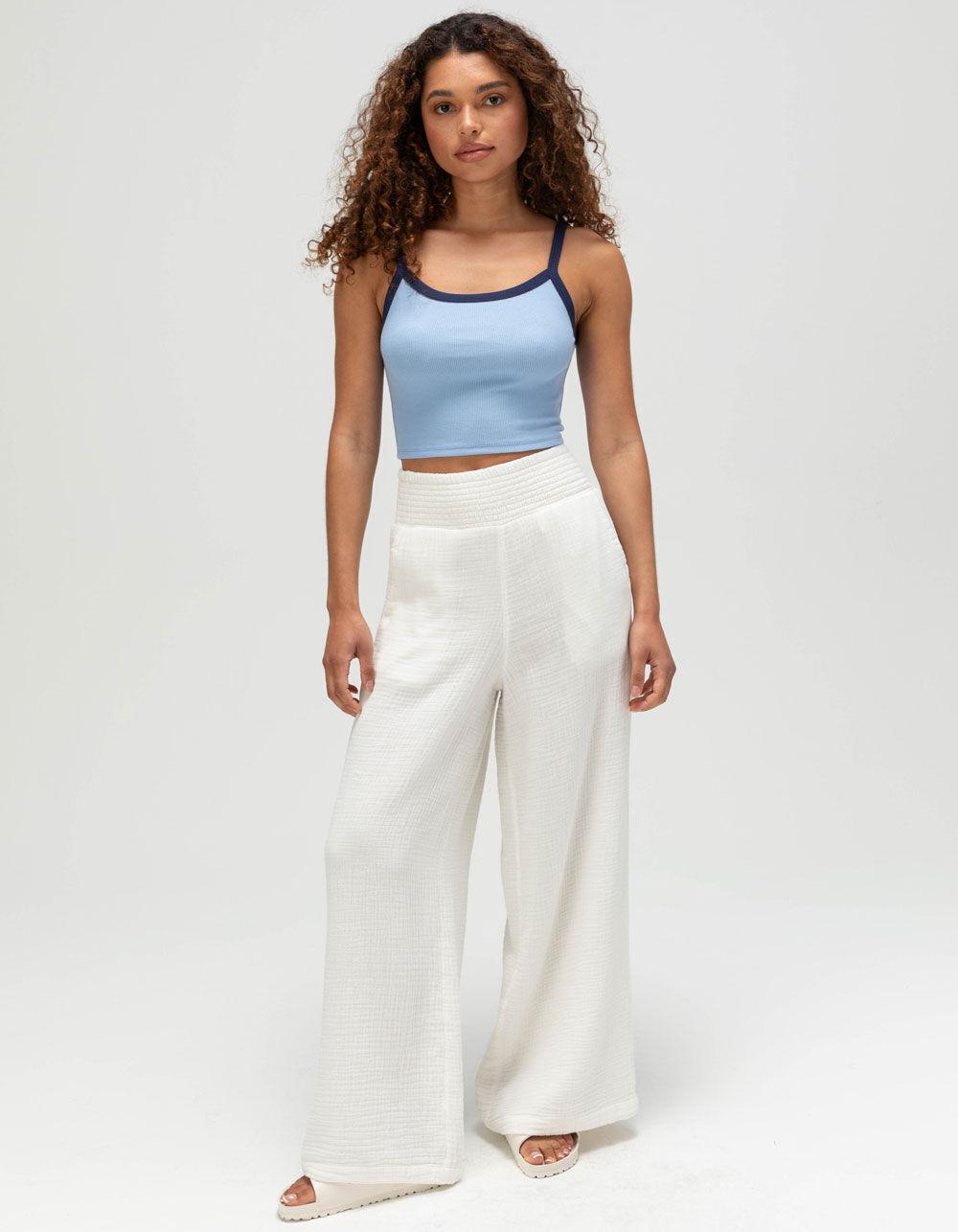 TILLYS Ringer Womens Cami - BLUE/NAVY Product Image