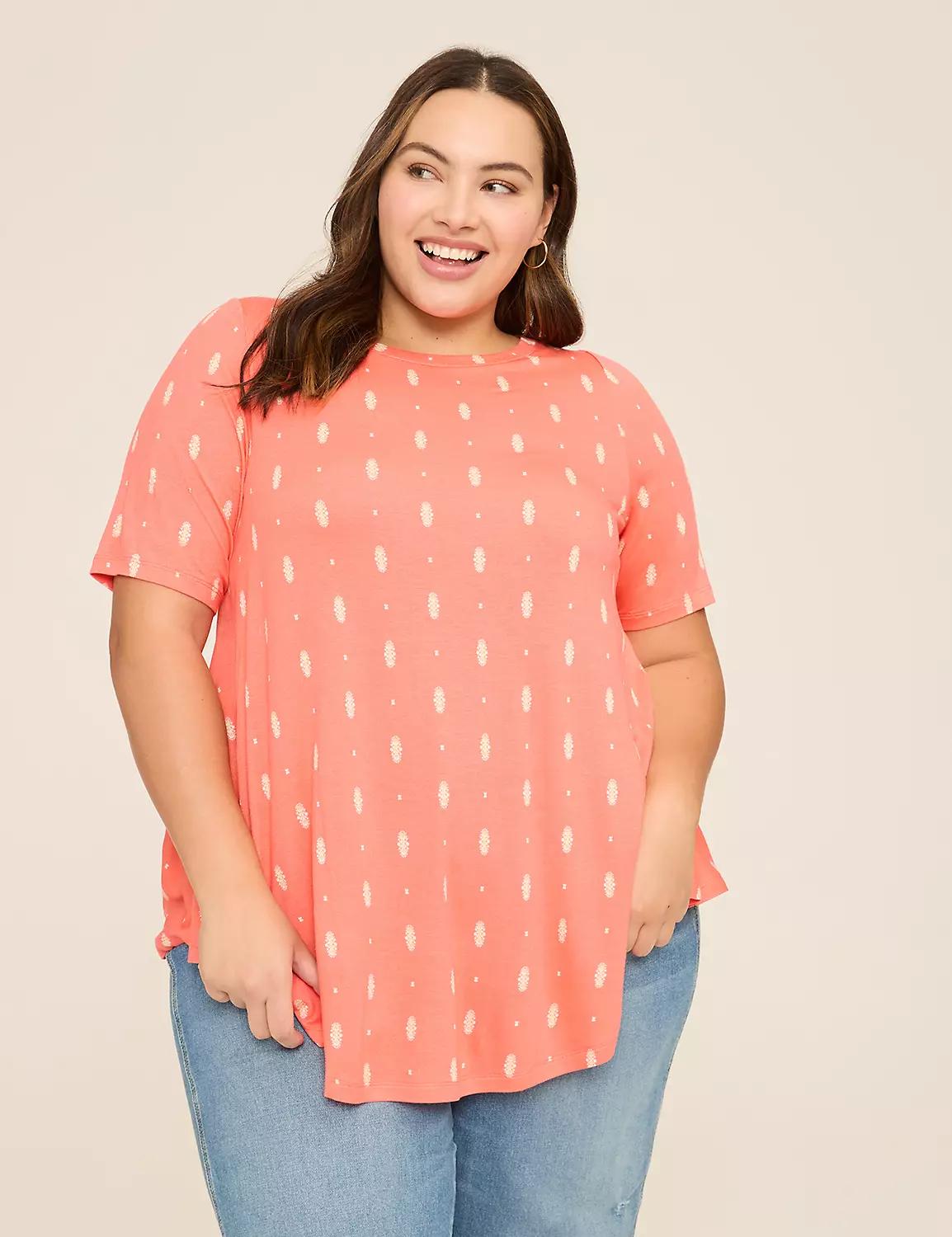 Max Swing Perfect Sleeve Boatneck Tee Product Image