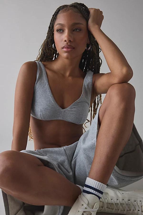 Out From Under Bec Knit Plunge Bralette Womens at Urban Outfitters Product Image