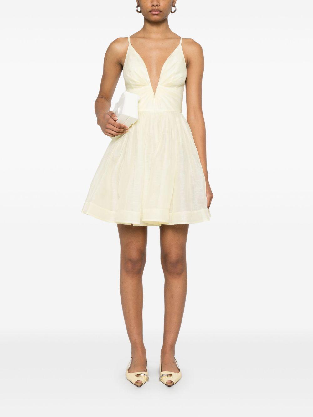 Illuminate V-neck mini dress Product Image