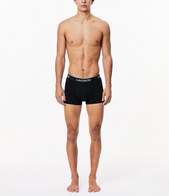 Lacoste Branded Waistband 2.7#double; Inseam Boxer Briefs 3-Pack Product Image