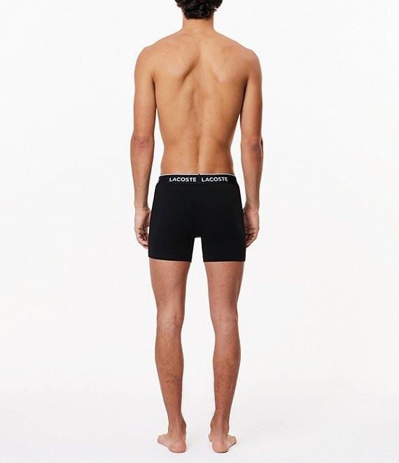 Lacoste Branded Waistband 5#double; Inseam Boxer Briefs 3-Pack Product Image
