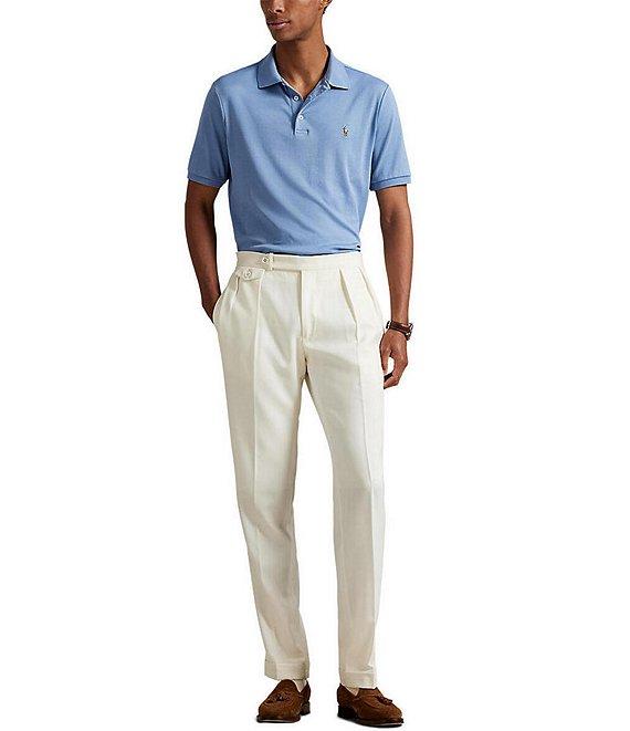 Polo Ralph Lauren Classic Fit Multicolored Pony Soft Cotton Polo Shirt Product Image