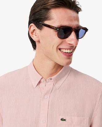 Regular Fit Linen Shirt Product Image