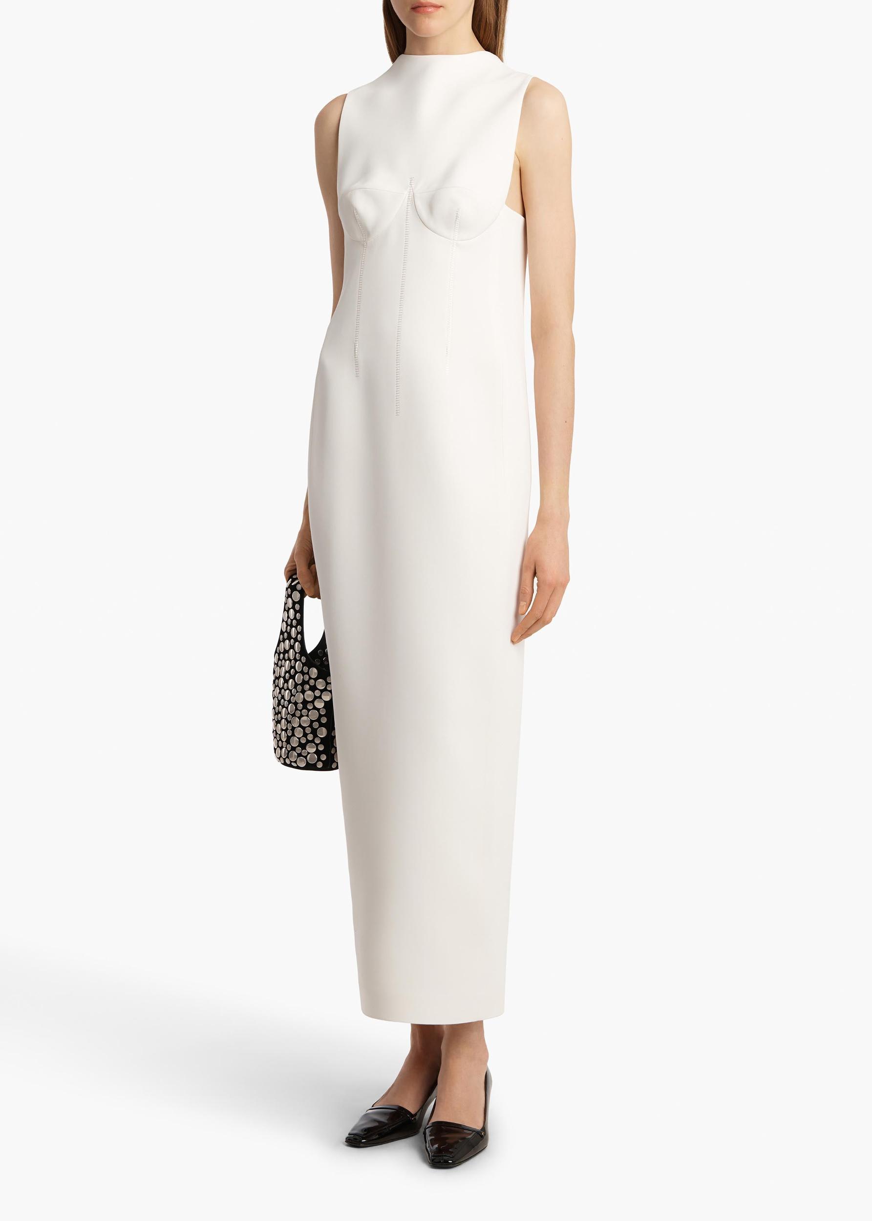 Shoshanna Dress in Chalk Product Image