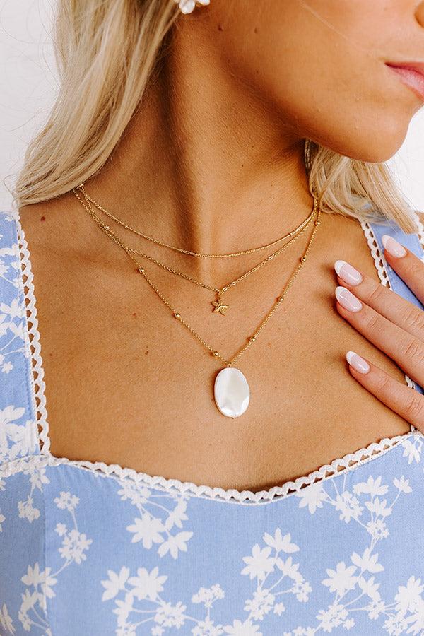 Oceanside Bungalow Layered Necklace Product Image