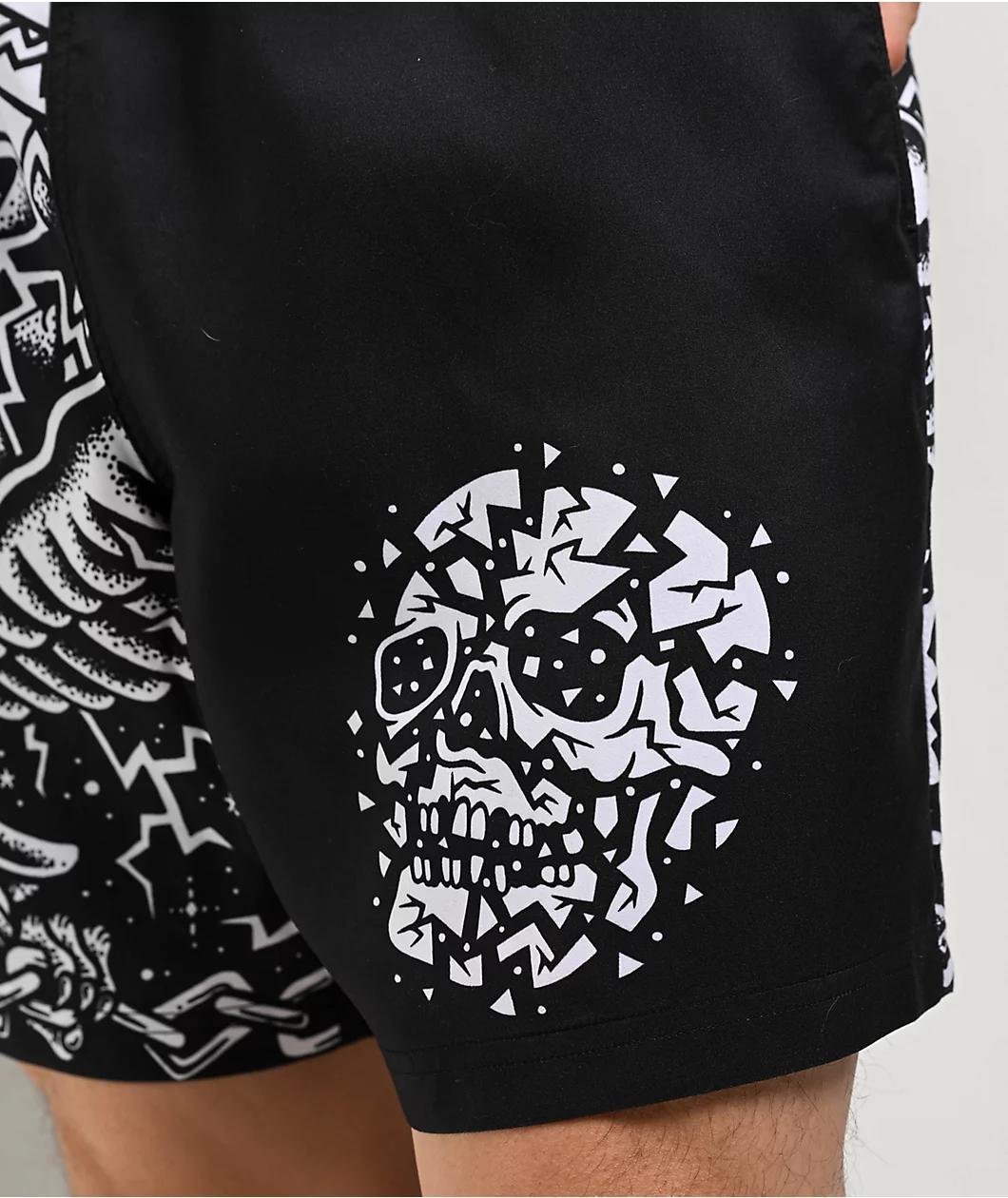 Lurking Class by Sketchy Tank Unchained Black Board Shorts Product Image