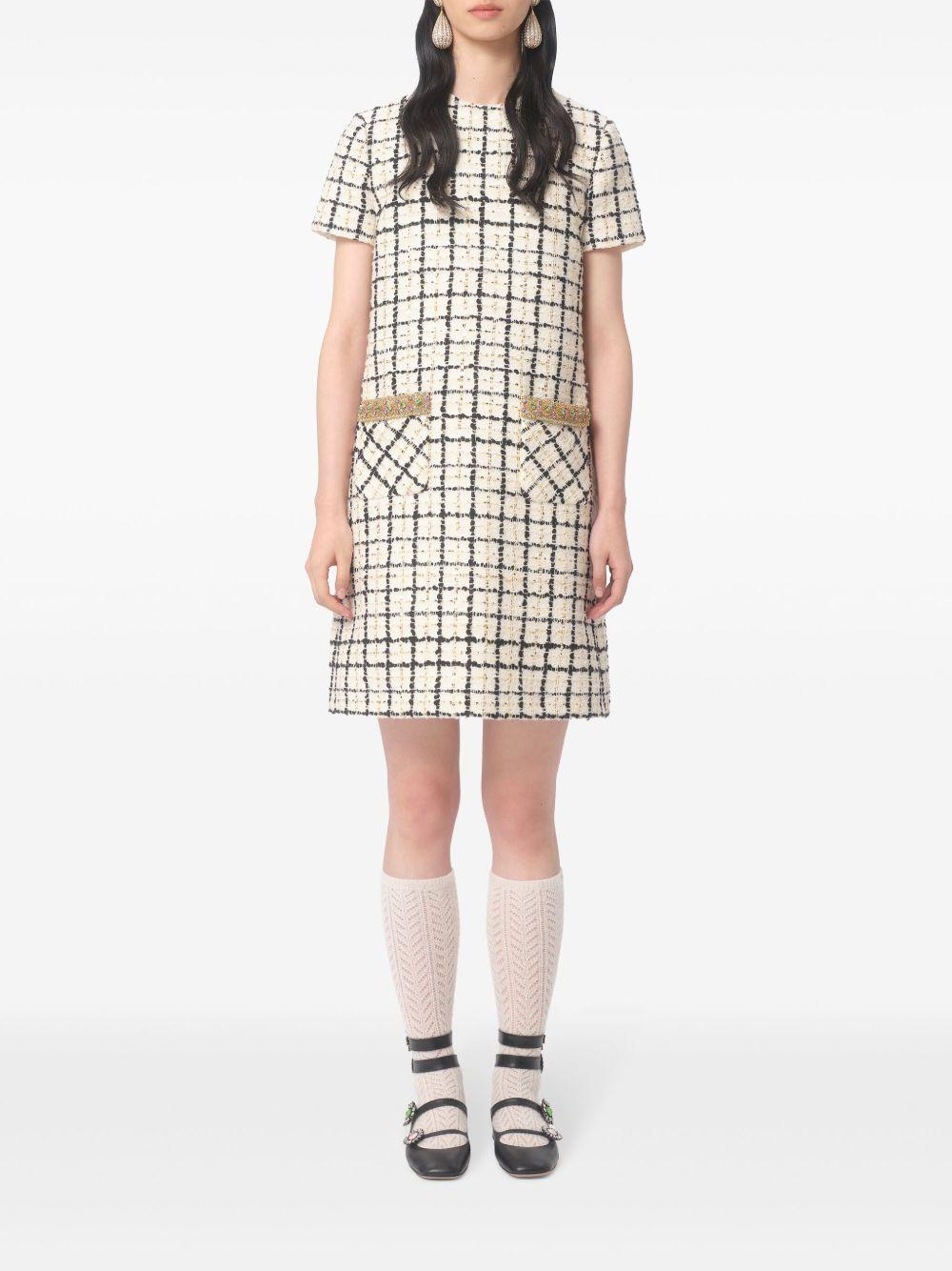 tweed mini dress  Product Image