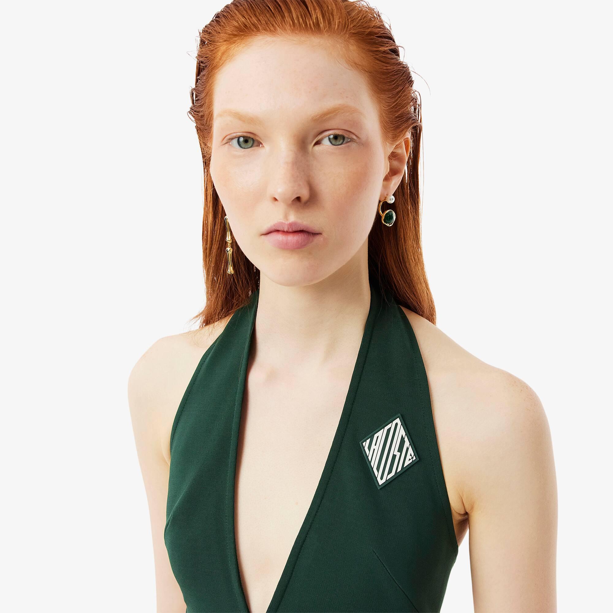 Runway Pleated Jersey Dress Product Image