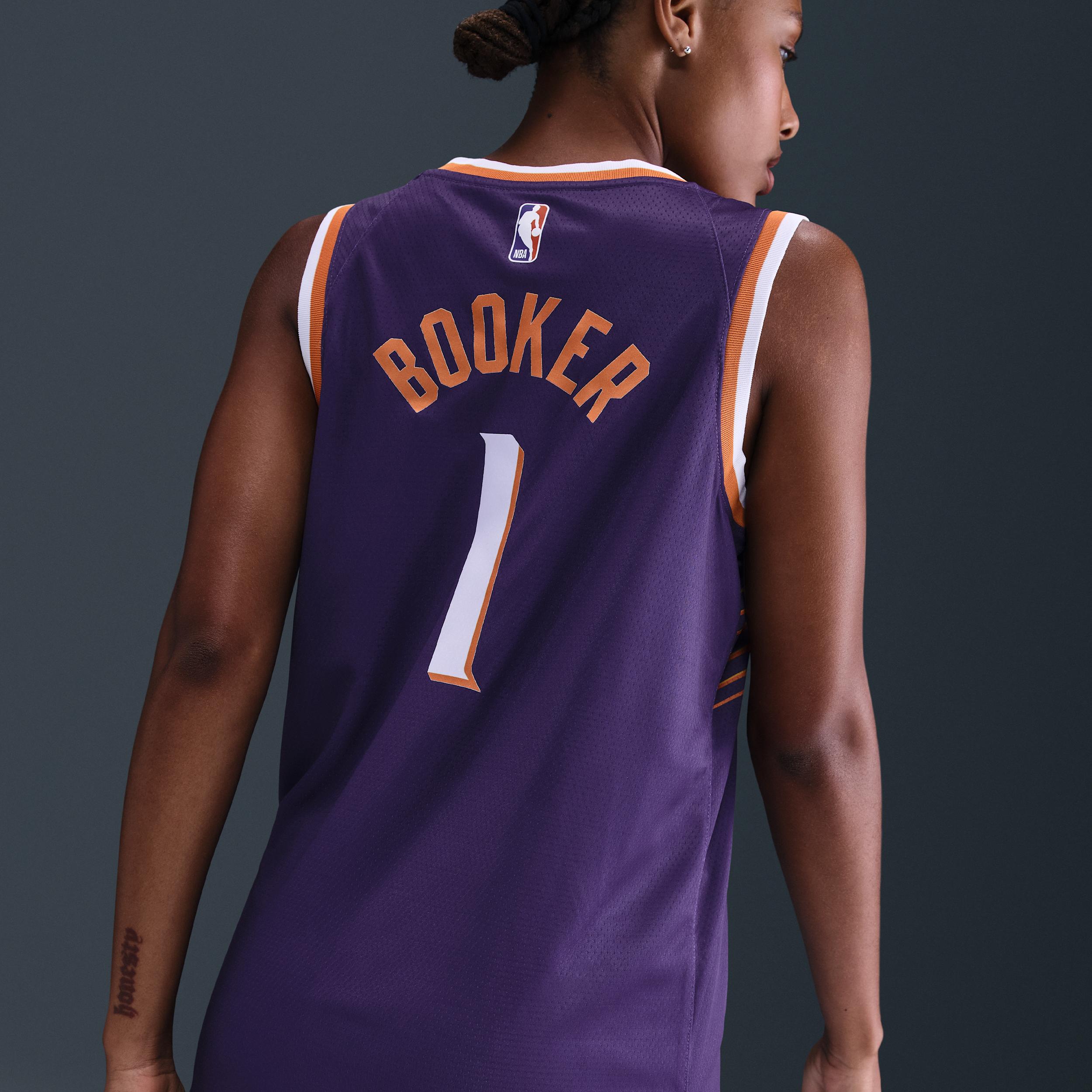 Phoenix Suns Icon Edition Nike Mens Dri-FIT NBA Swingman Jersey | DV4855-566 Product Image