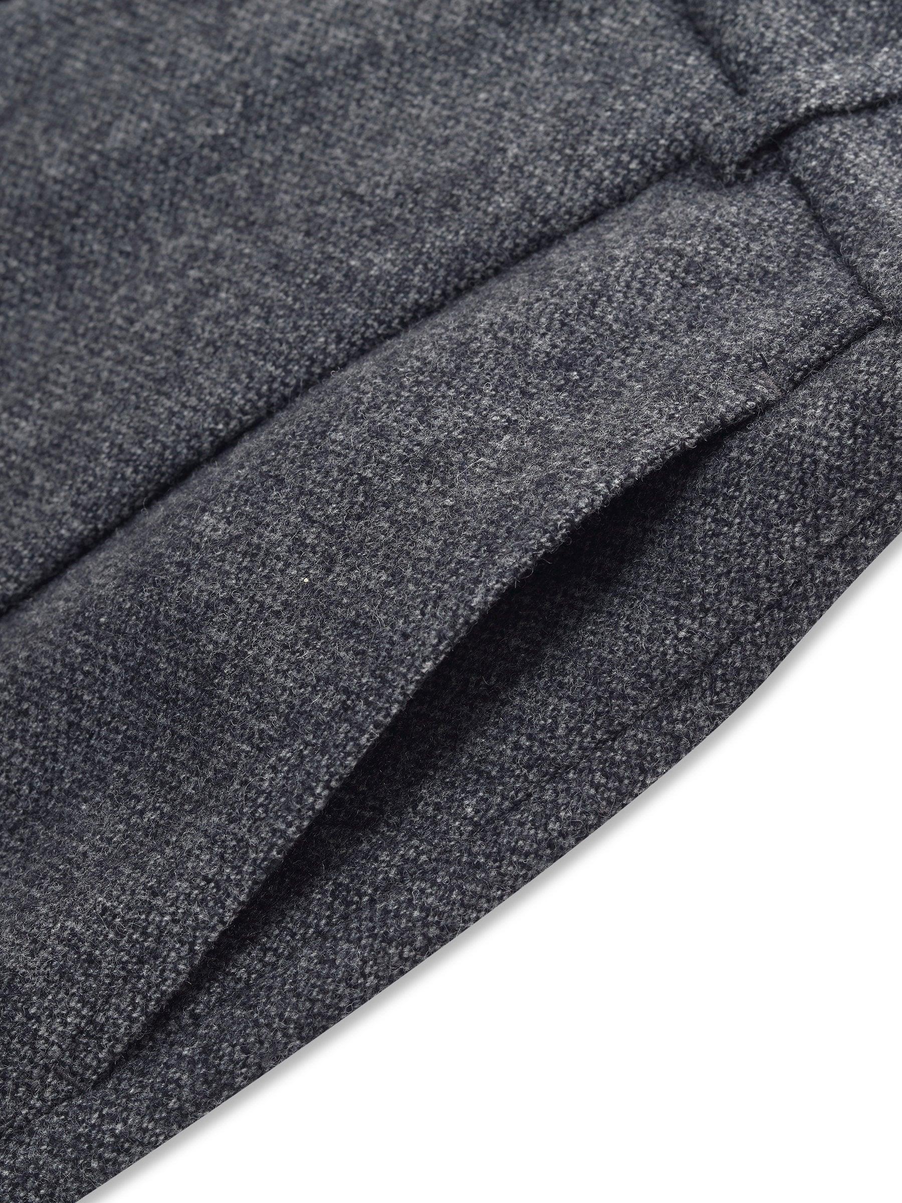 100% Washable Wool A-Line Women Culotte Skirt Product Image