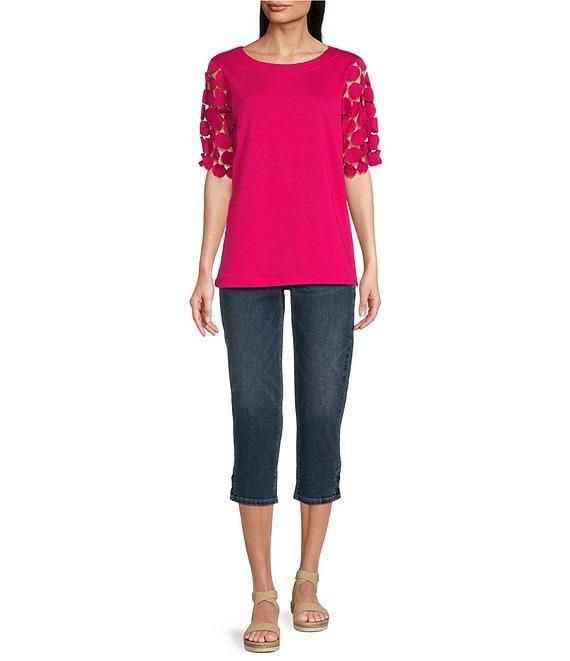 NYDJ Marilyn Straight Crop Denim Jeans Product Image