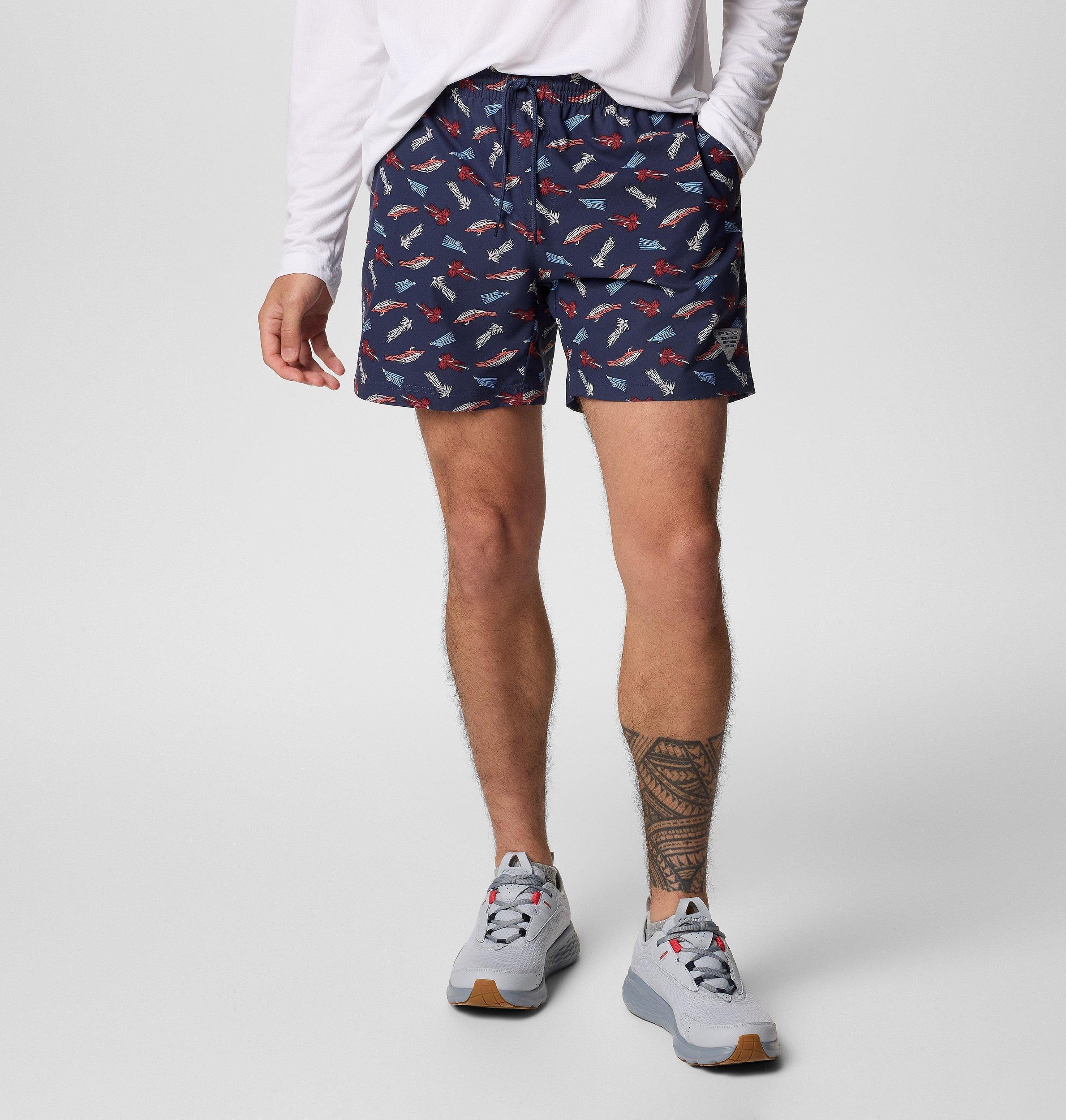 Columbia Mens PFG Rambler Printed Water Shorts- Product Image