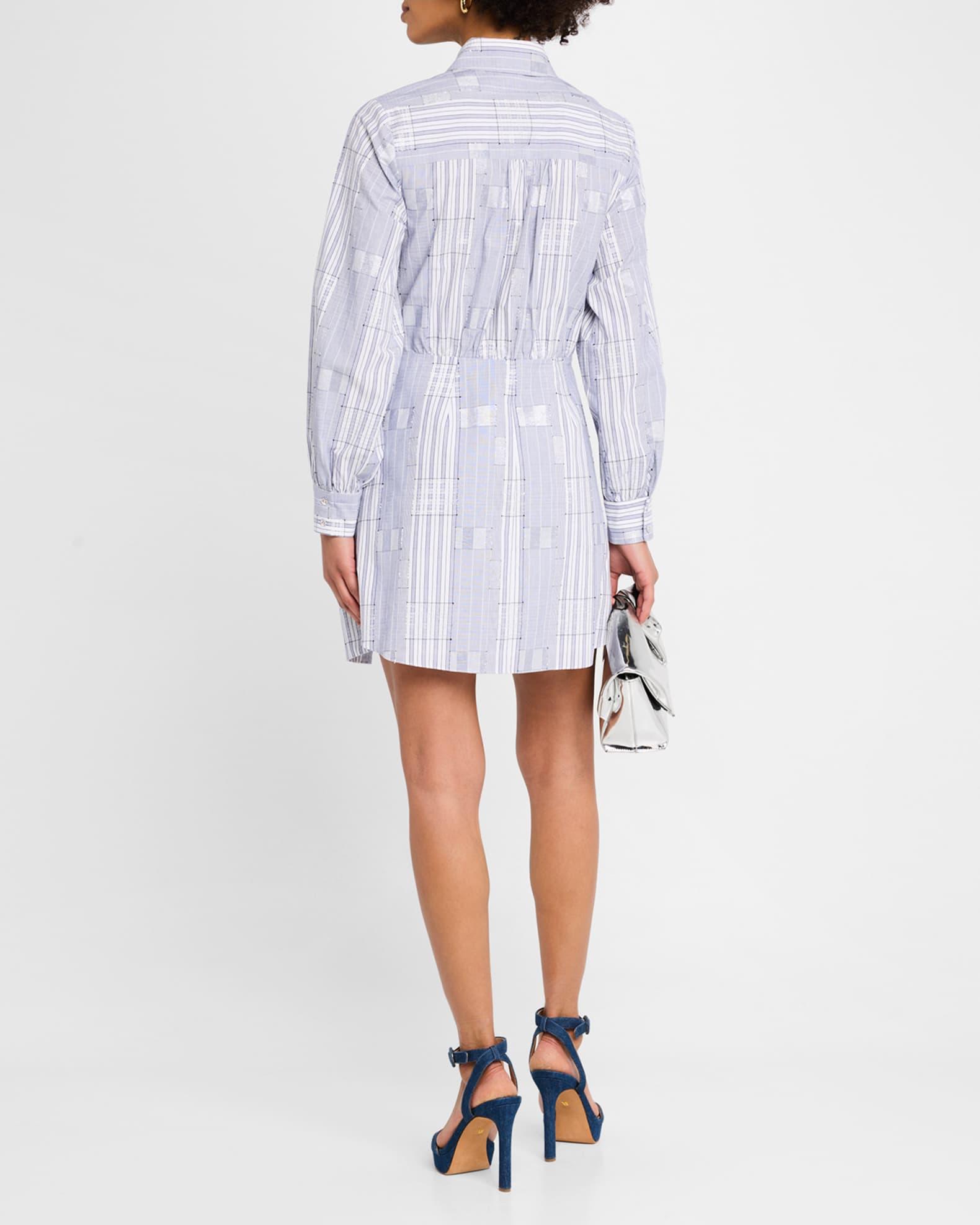 Sariah Belted Mini Shirtdress Product Image
