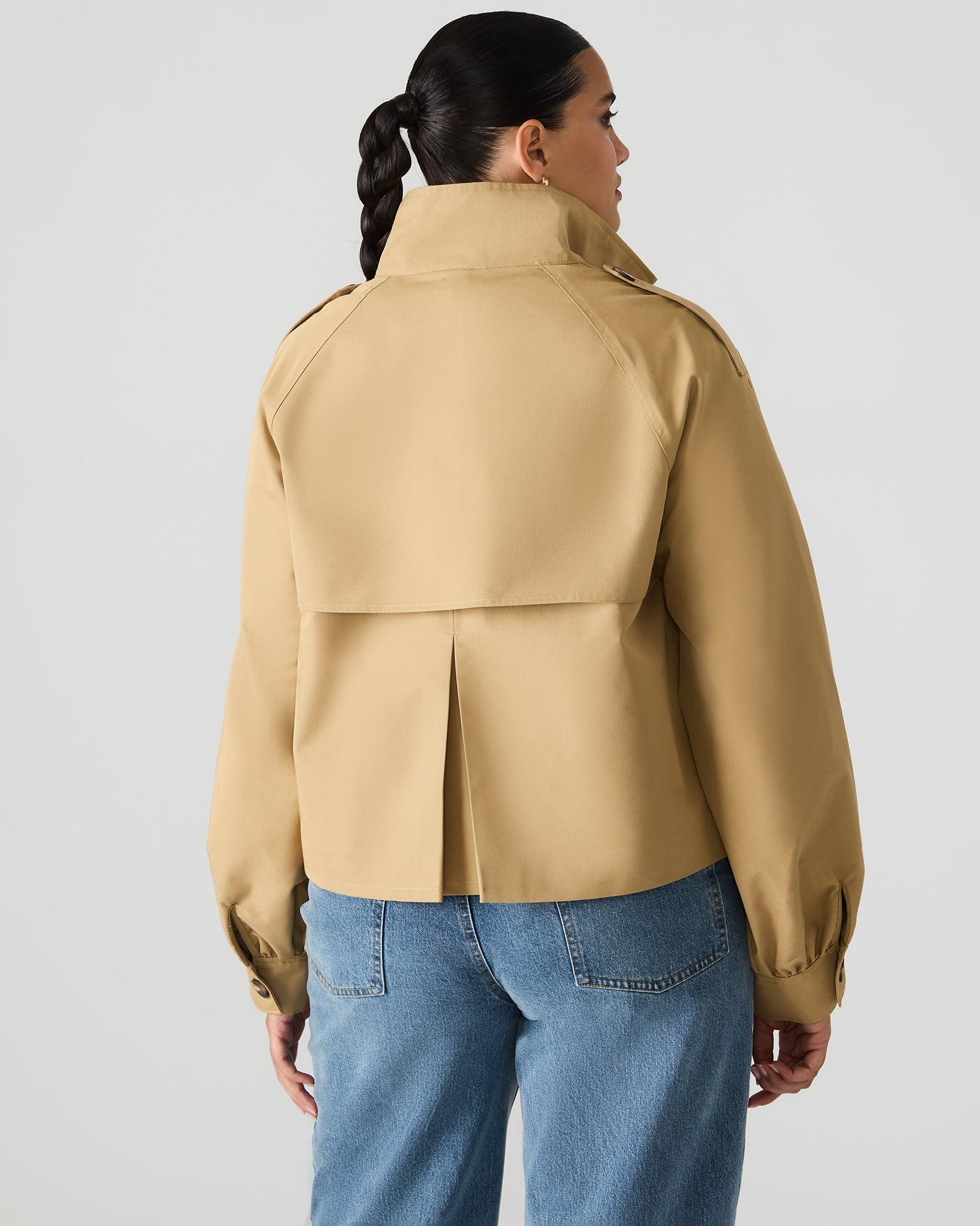 KAYLEE JACKET MEDIUM KHAKI Female Product Image