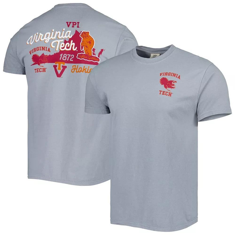 Men's Graphite Virginia Tech Hokies Vault State Comfort T-Shirt,  Product Image