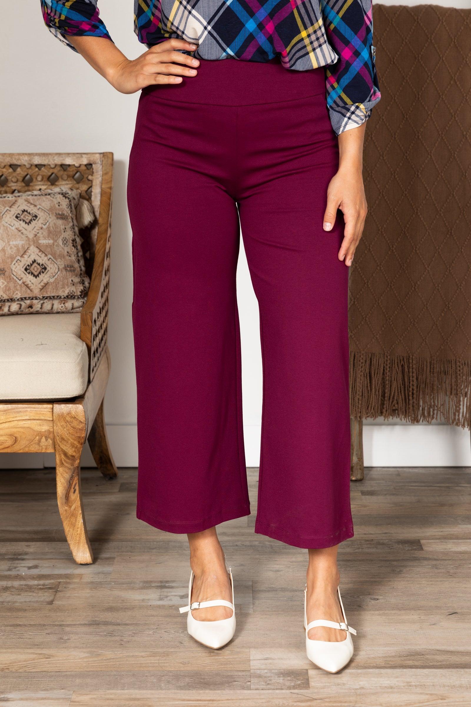 The Magic Cropped Wide Leg Pant Product Image