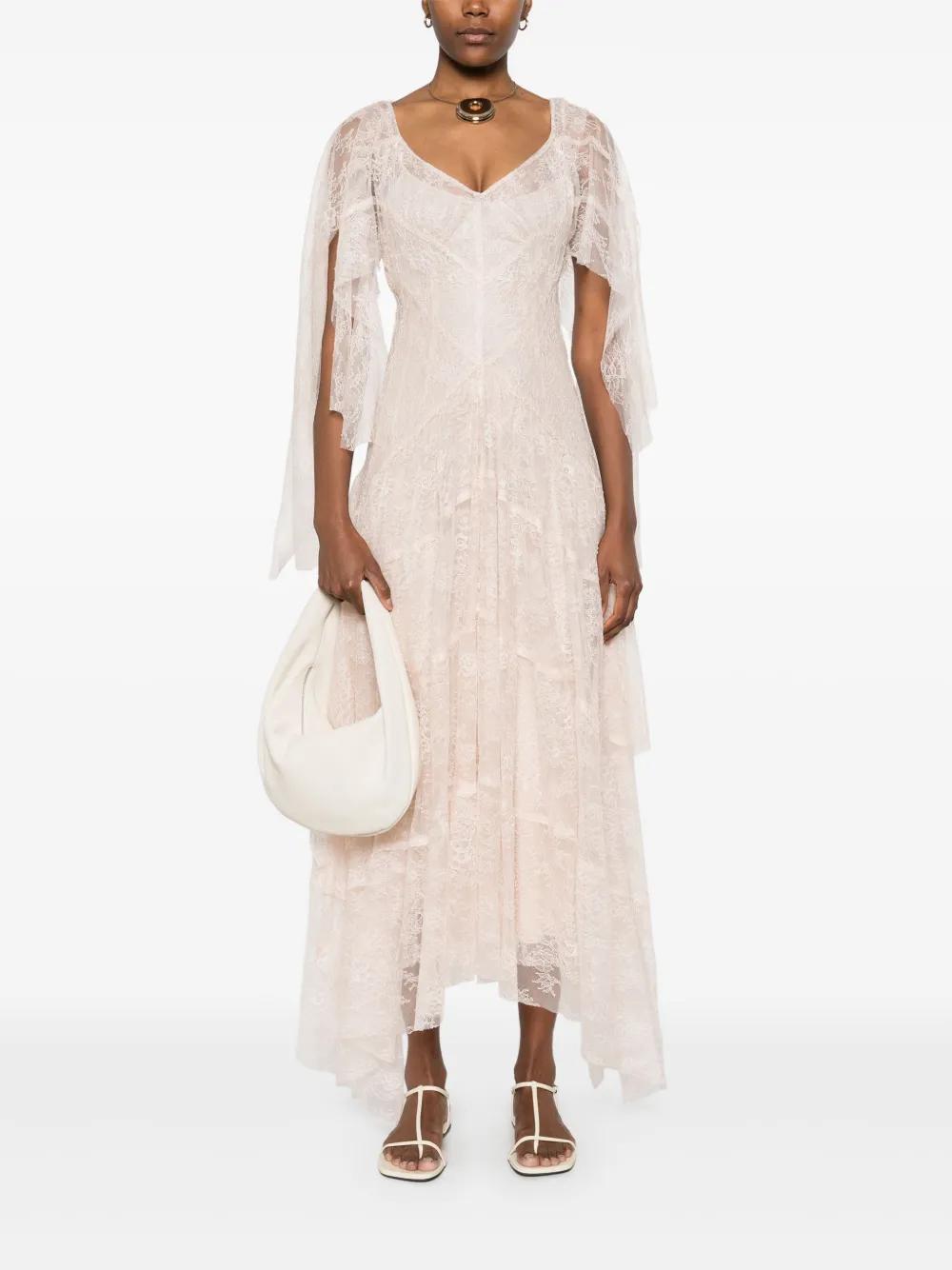 floral-lace maxi dress Product Image