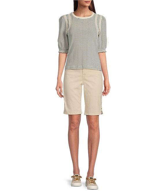 Code Bleu Petite Size Chelsea Bermuda Shorts Product Image