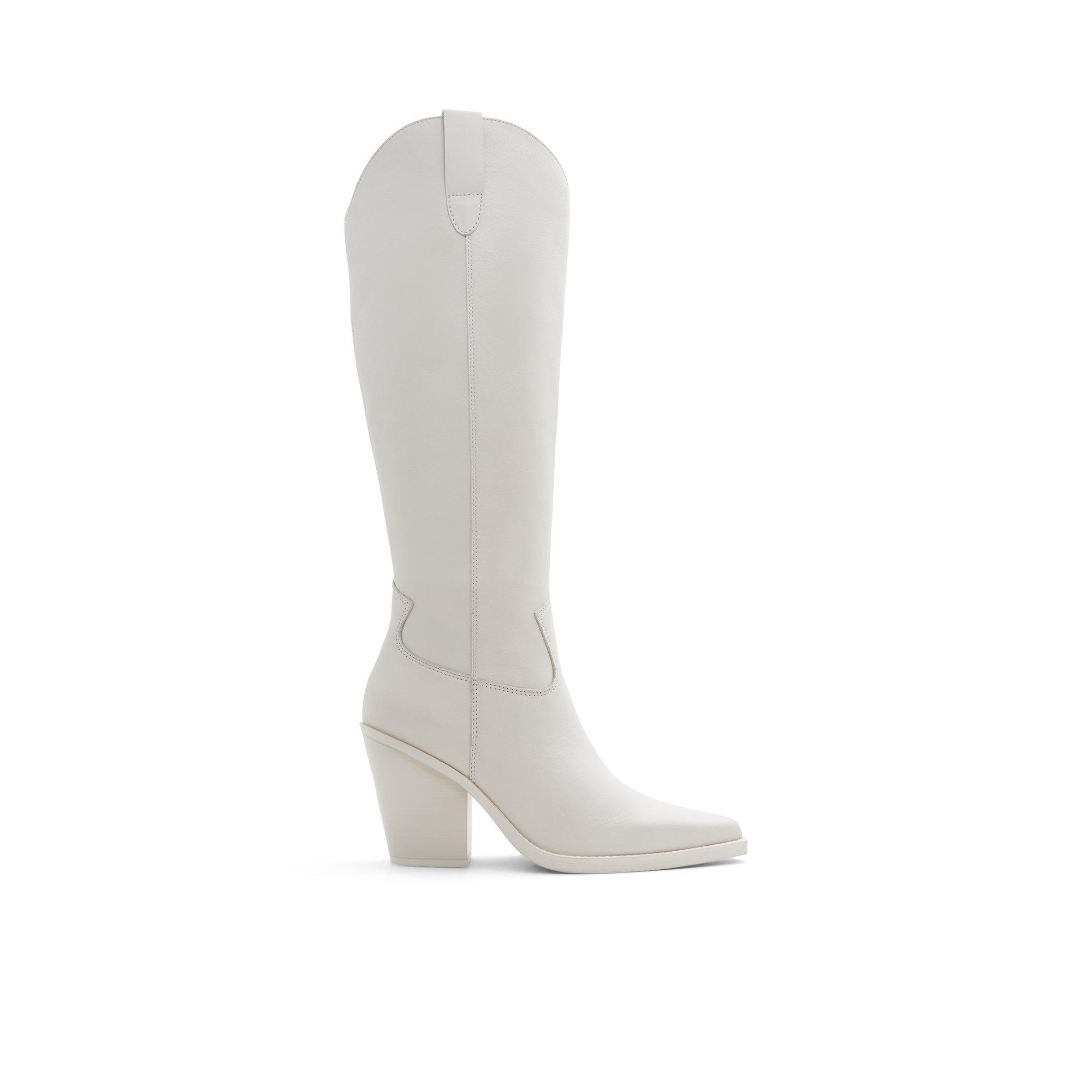 Nevada Open White Women's Tall Boots | ALDO US Product Image