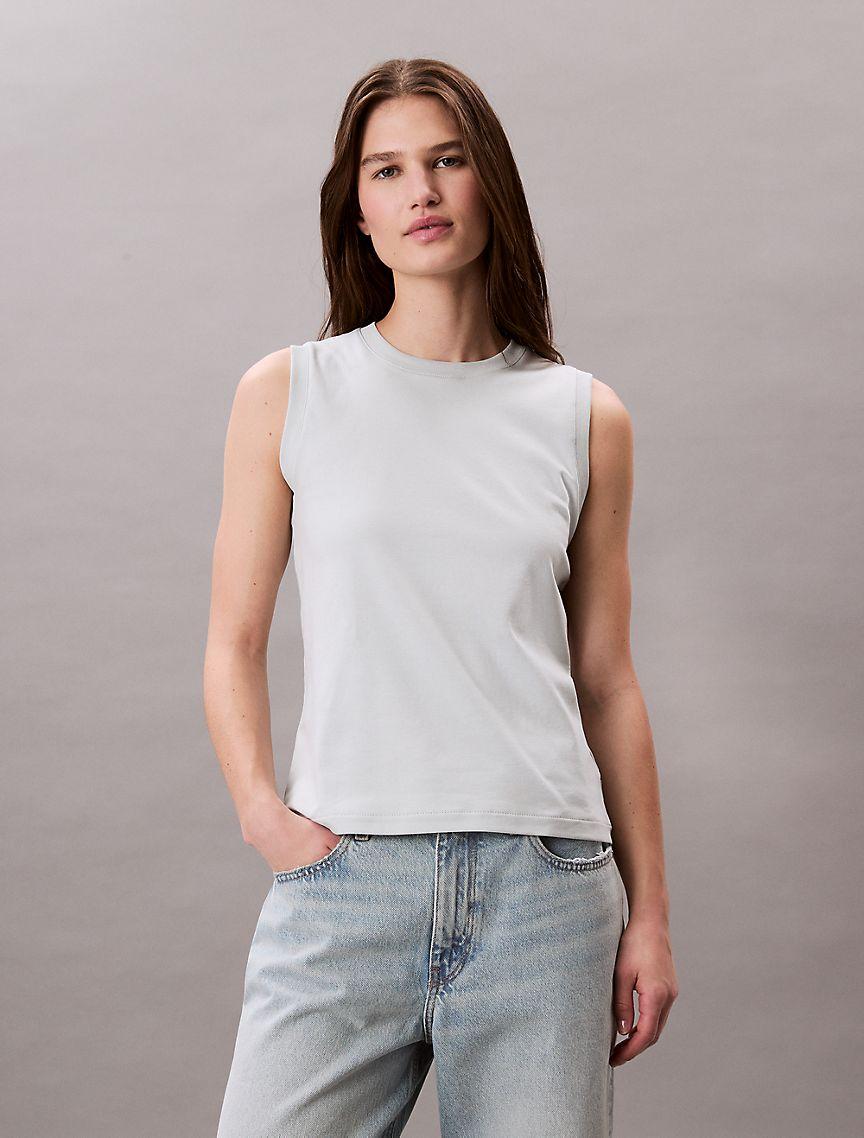 Liquid Cotton Tank Top Product Image