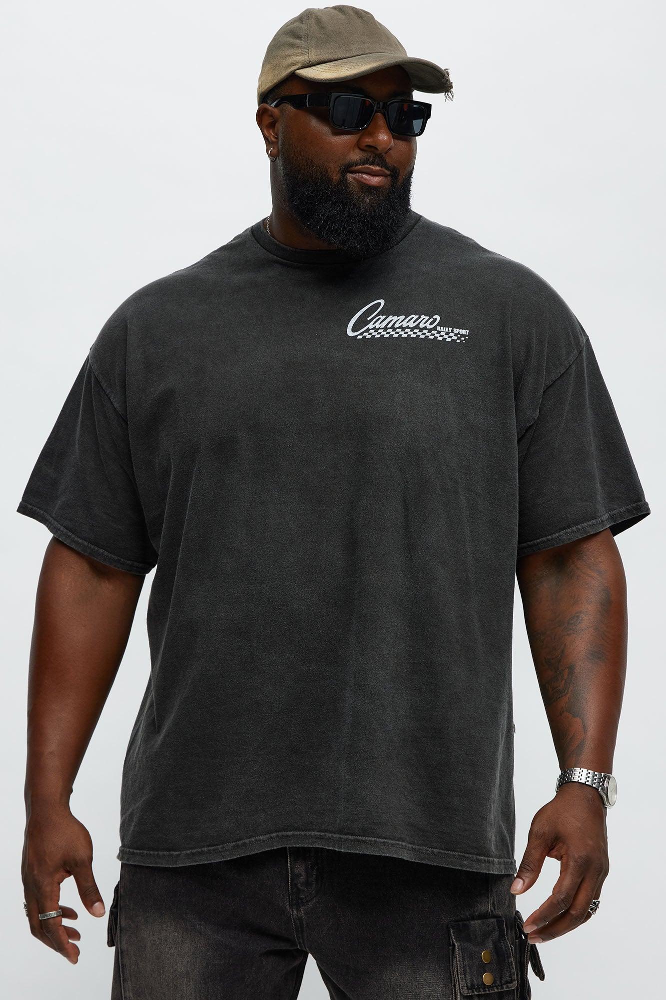 Chevy Camaro Rally Sport Short Sleeve Tee - Black Male Product Image