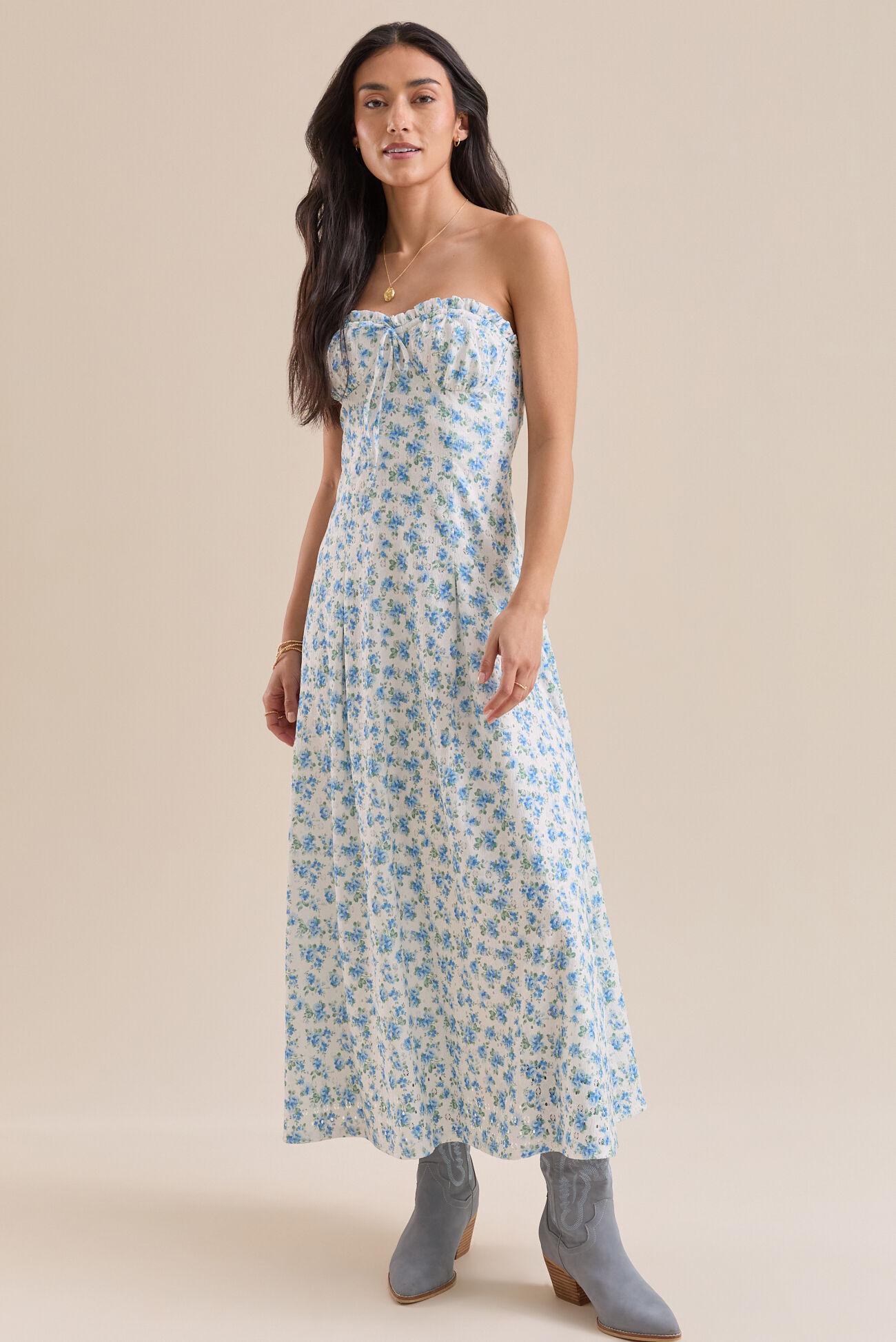 Palmer Floral Maxi Dress Product Image