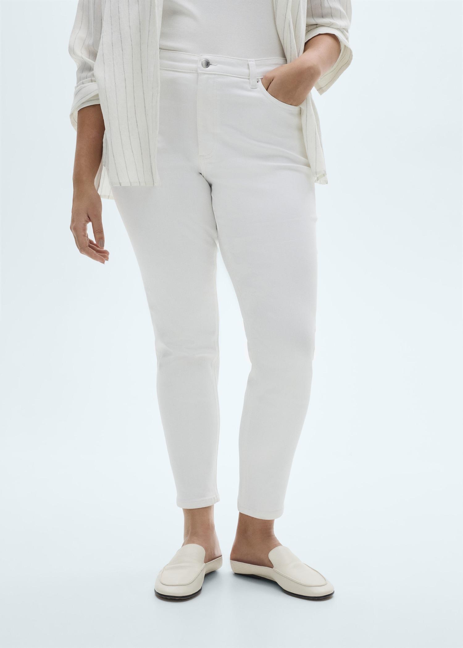 Mid-rise skinny jeans - Women | MANGO USA Product Image