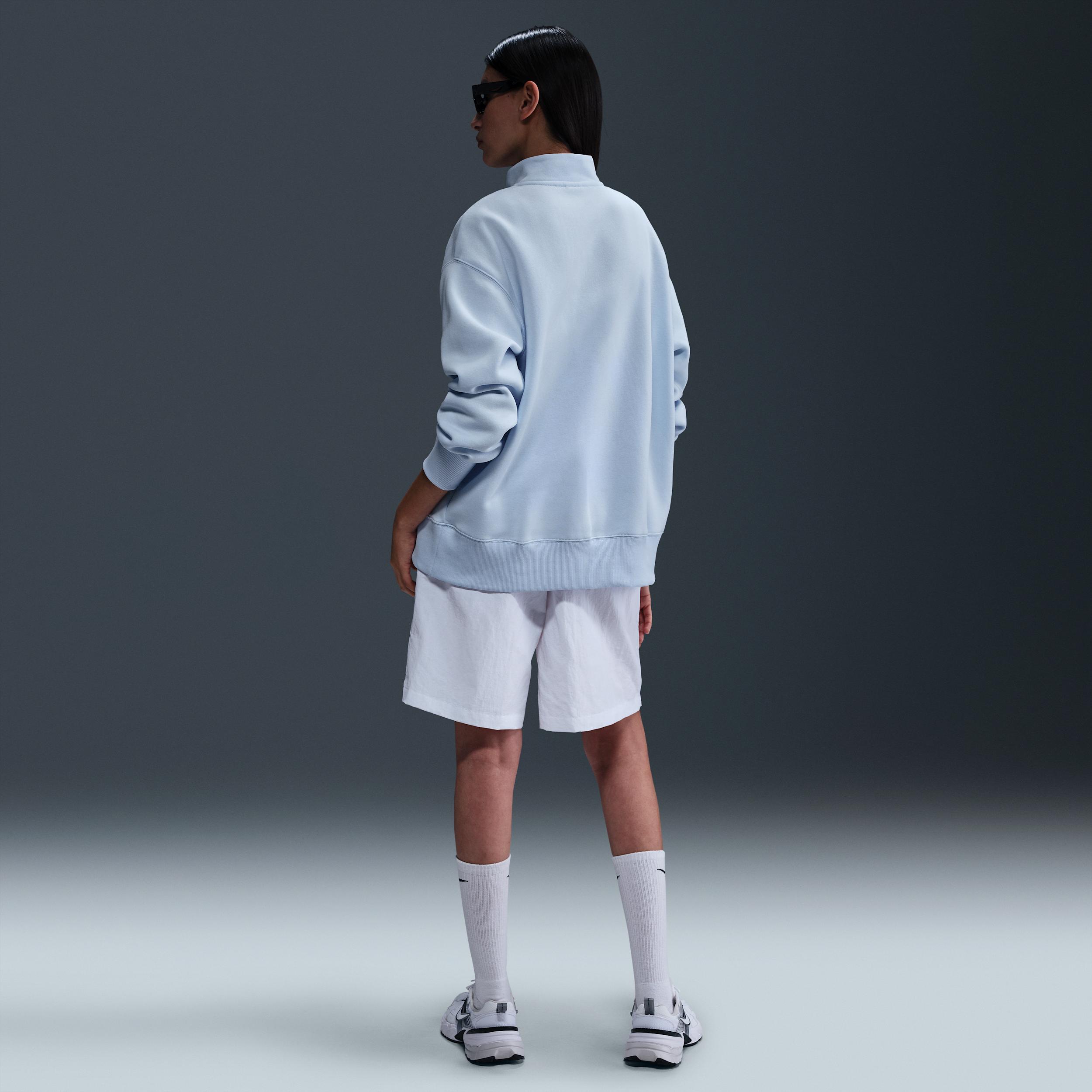Nike Sportswear Phoenix Fleece Women's Oversized 1/4-Zip Long Sweatshirt Product Image
