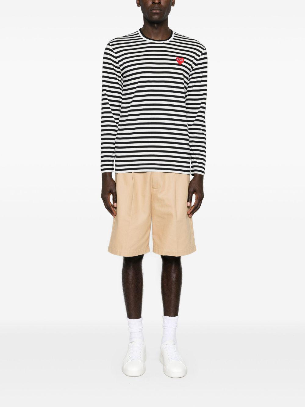 striped T-shirt Product Image