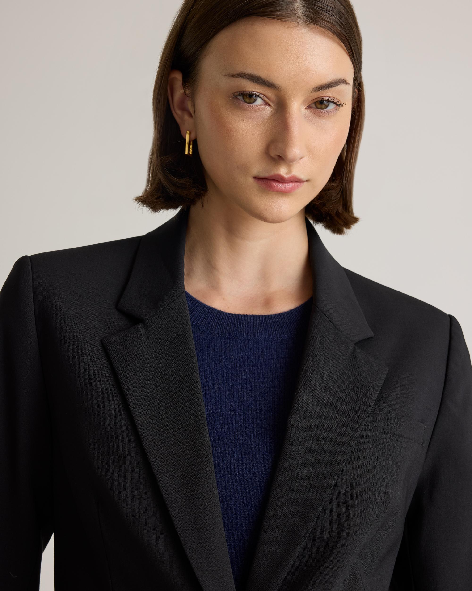 Quince | Women's Italian Wool Long Blazer Size XS Product Image