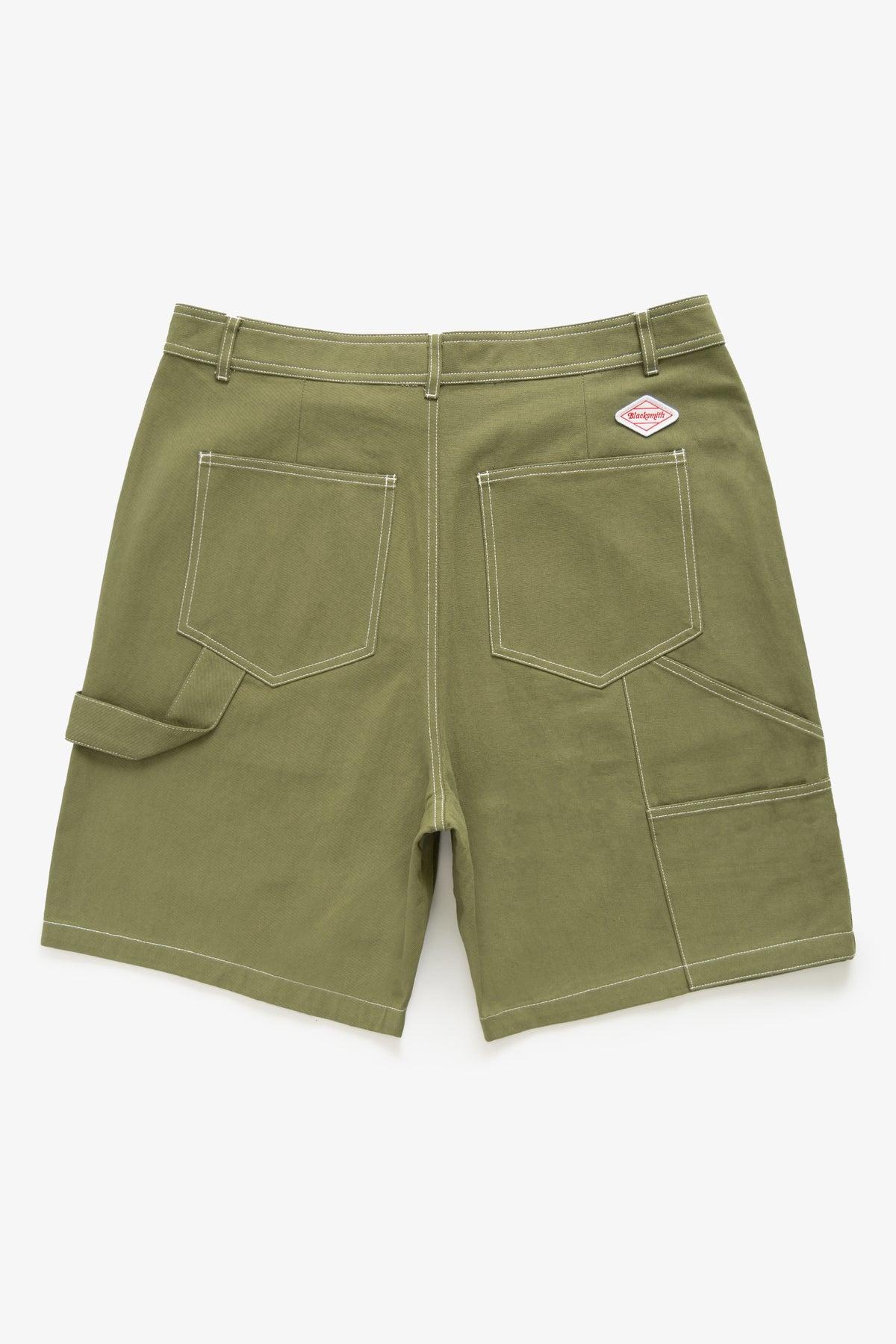 Blacksmith - Carpenter Shorts - Olive Product Image