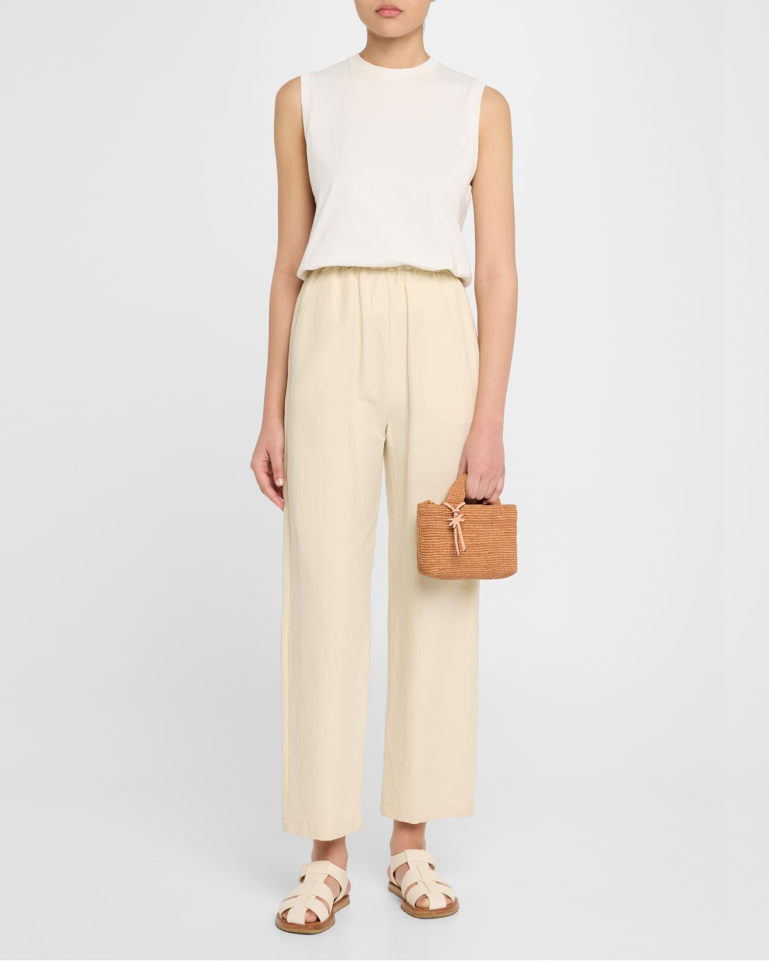 Sunset Mini Raffia Top-Handle Bag Product Image