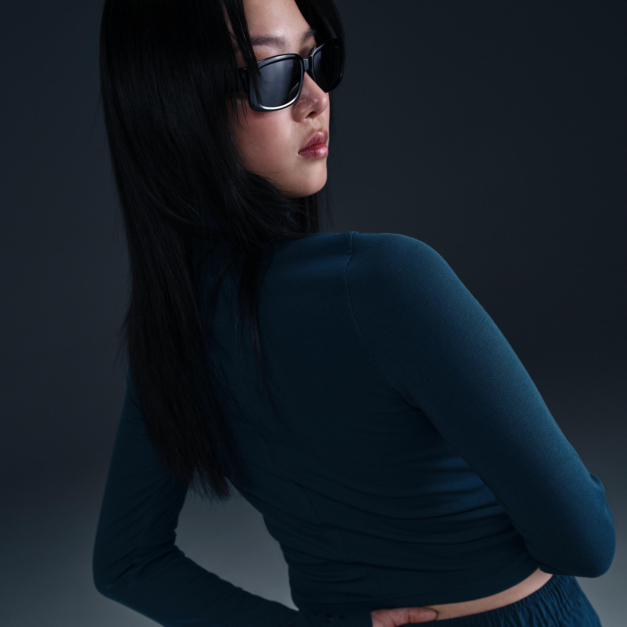 Nike Sportswear Essential Women's Ribbed Mock-Neck Long-Sleeve Top Product Image