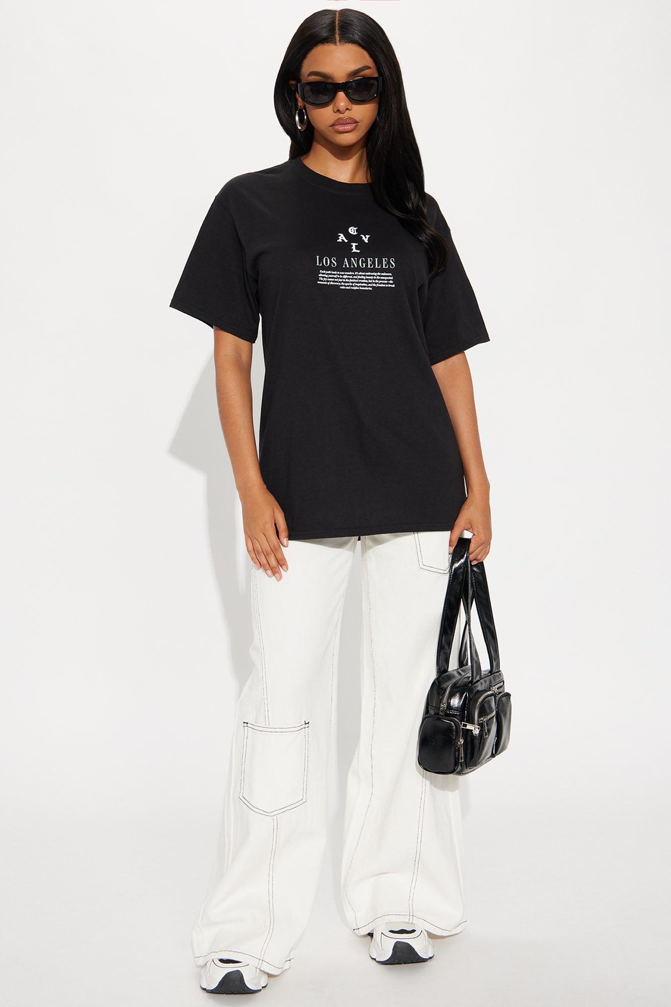 LA Hollywood Tee - Black Female Product Image