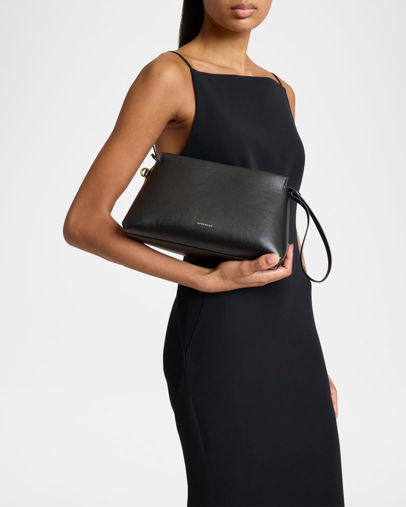 Day Wristlet Pouch Bag in Grain Leather Product Image