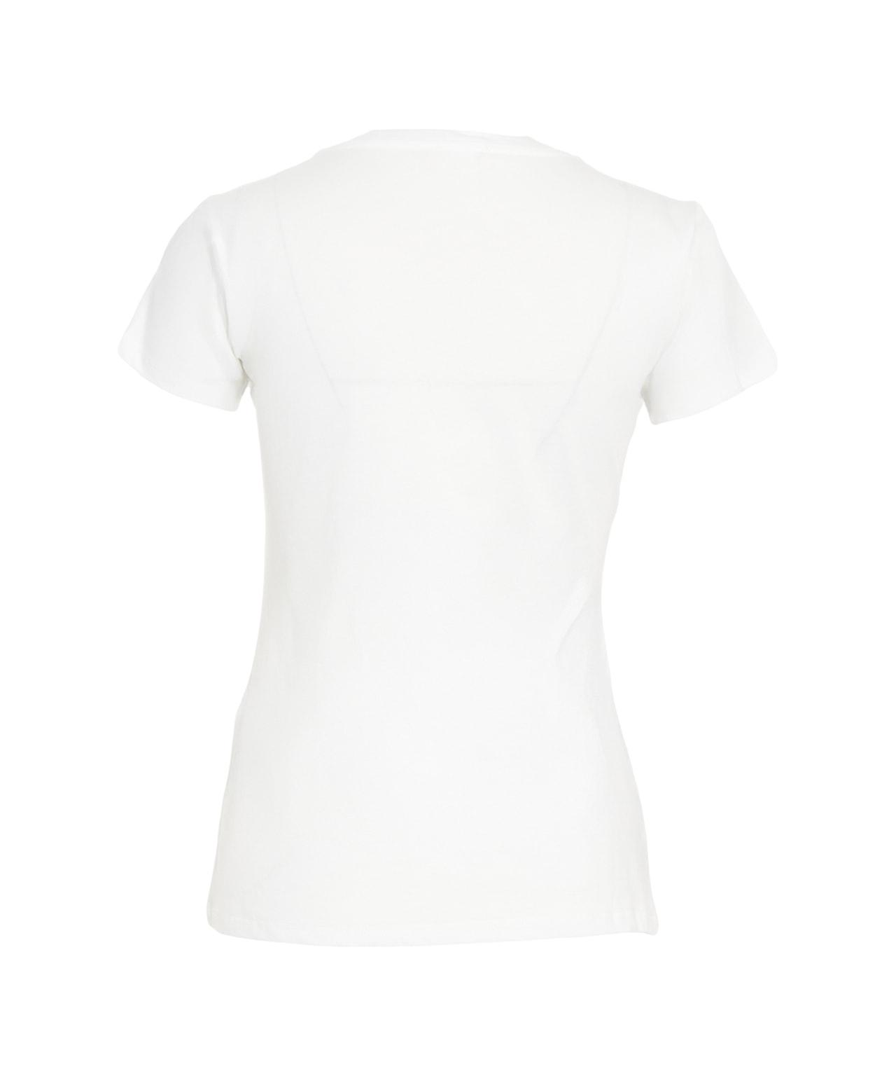 T-shirt with print and rhinestones Product Image