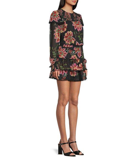 C&V Chelsea & Violet Printed Double Layer Coordinating Skirt Product Image