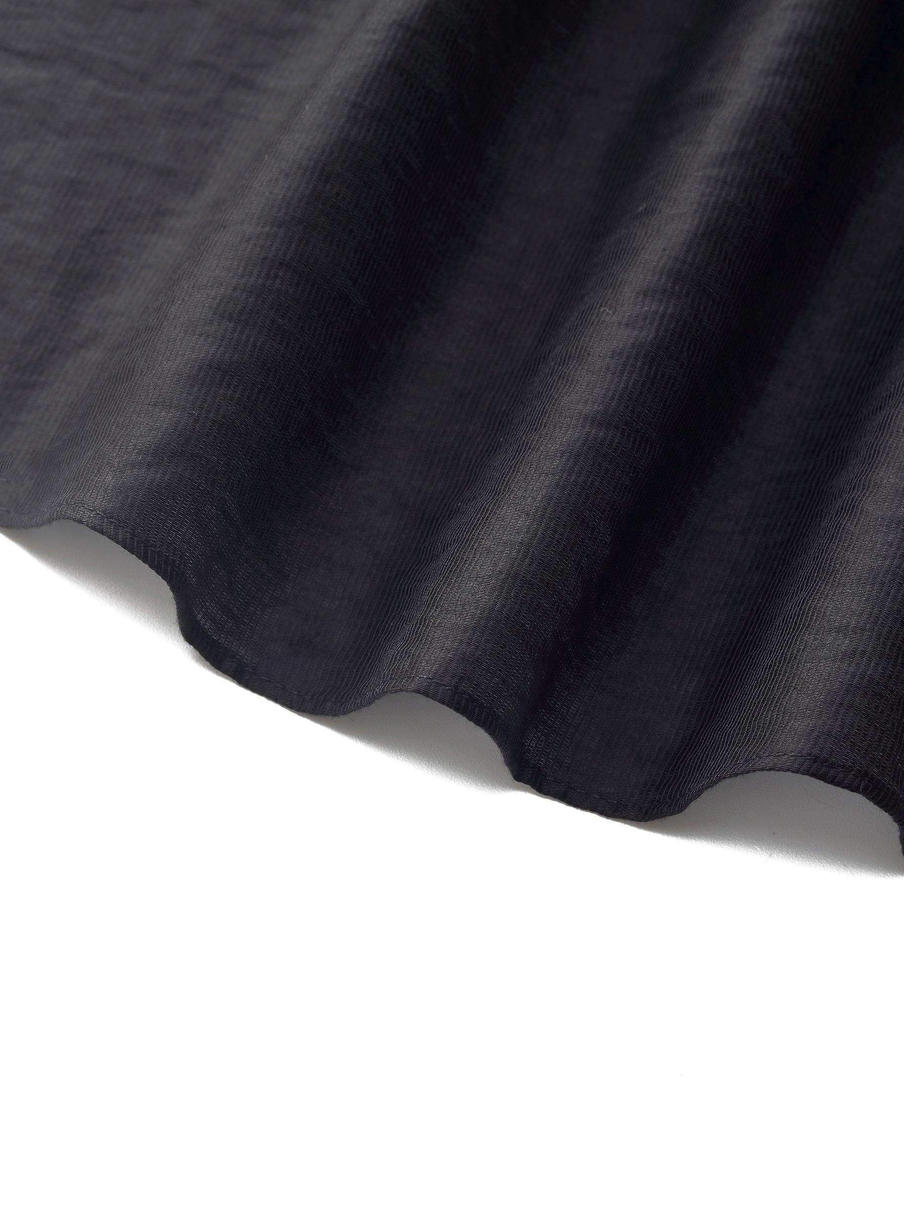 Tencel Blend Lace V-Neck Women Mock Layered Shirt Product Image