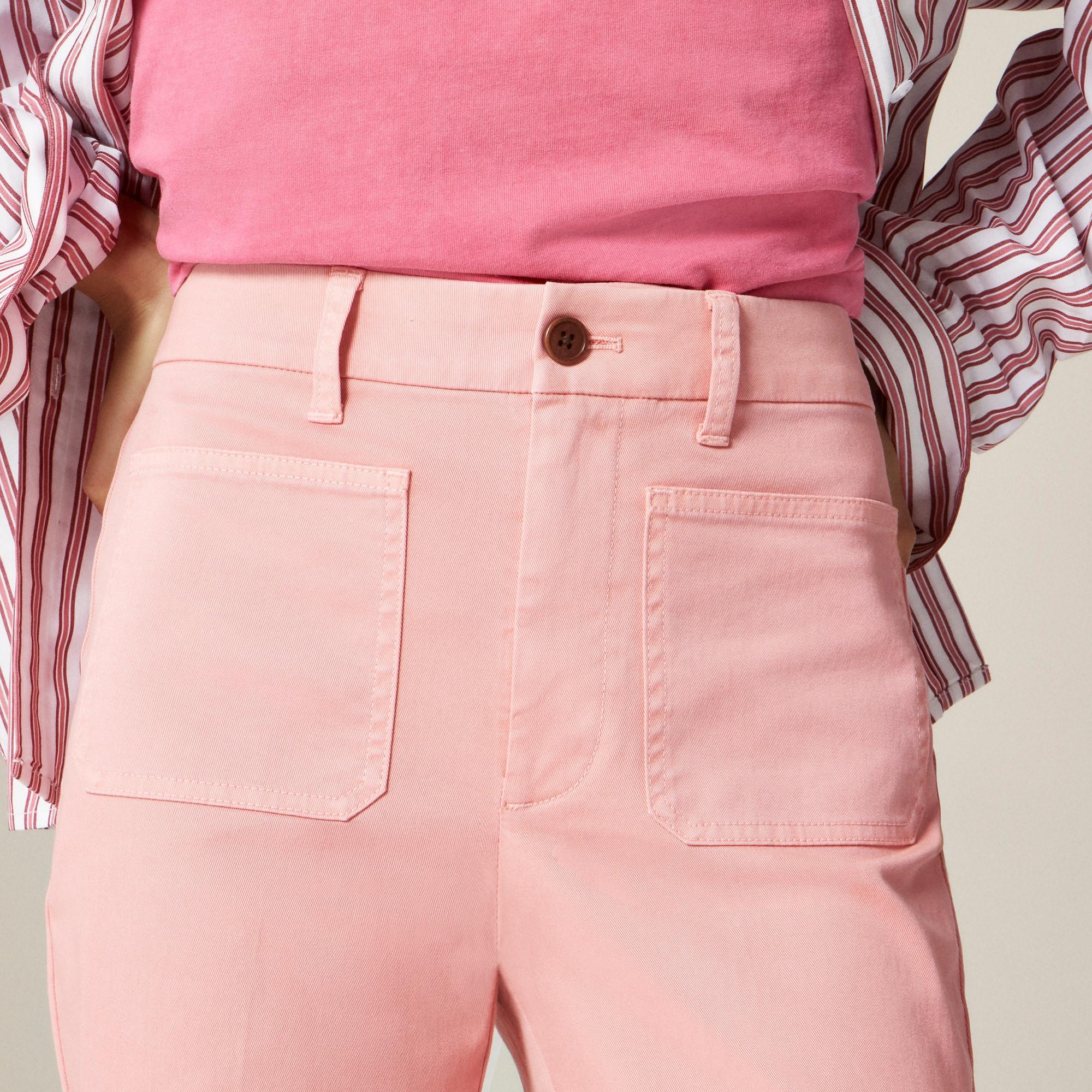 Charley kickout crop pant in chino Product Image