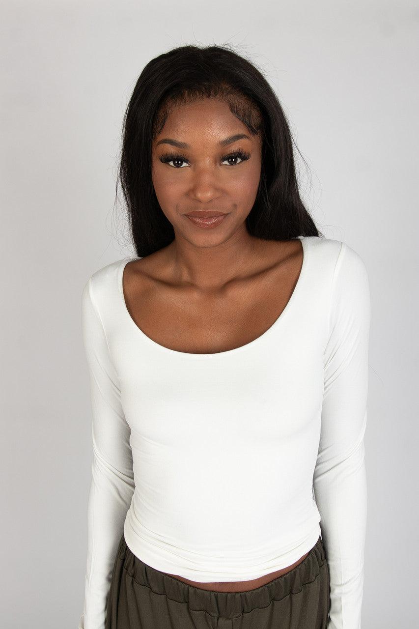 Double Layer Long Sleeve Tee Product Image